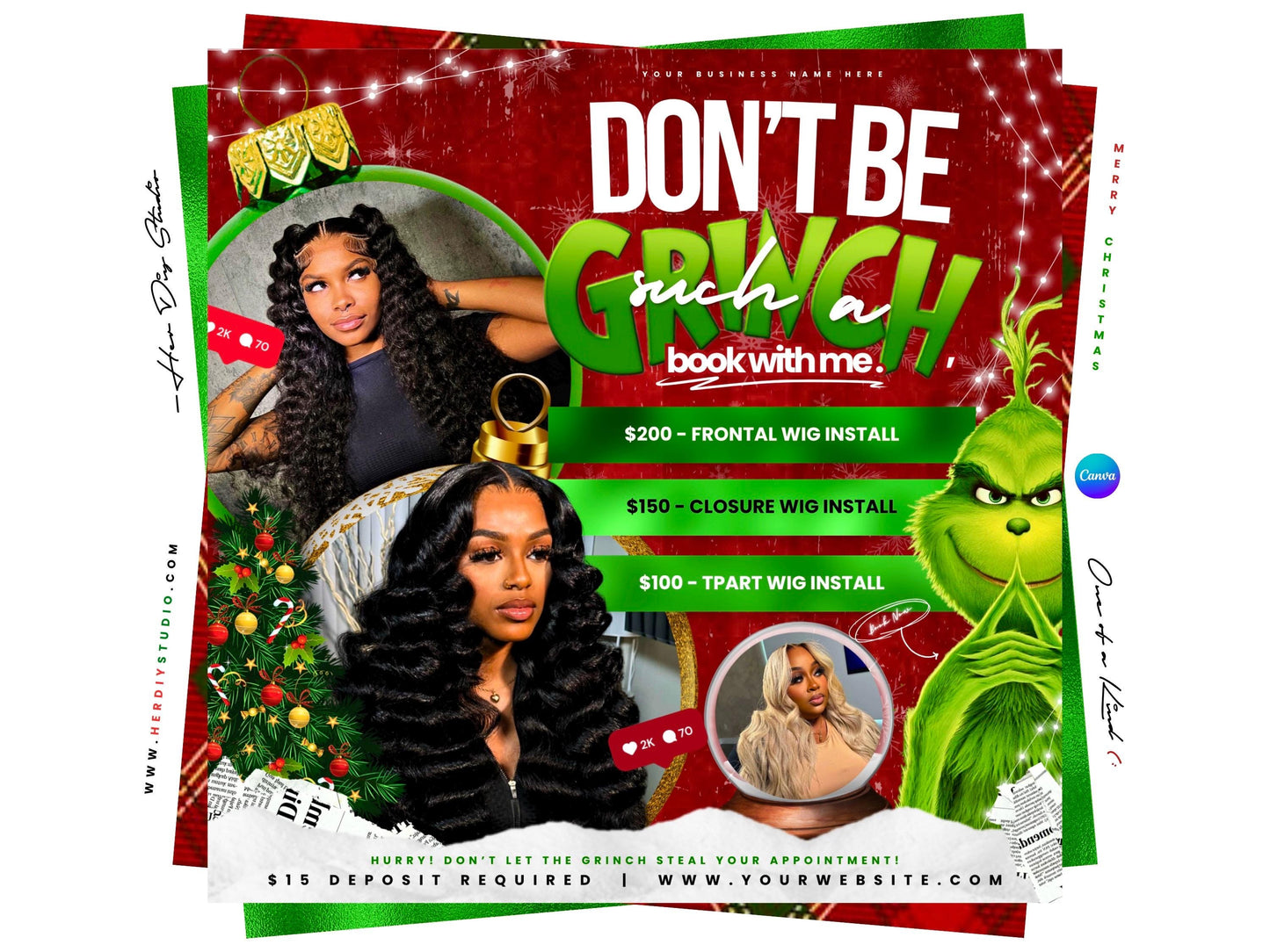 December Booking Flyer