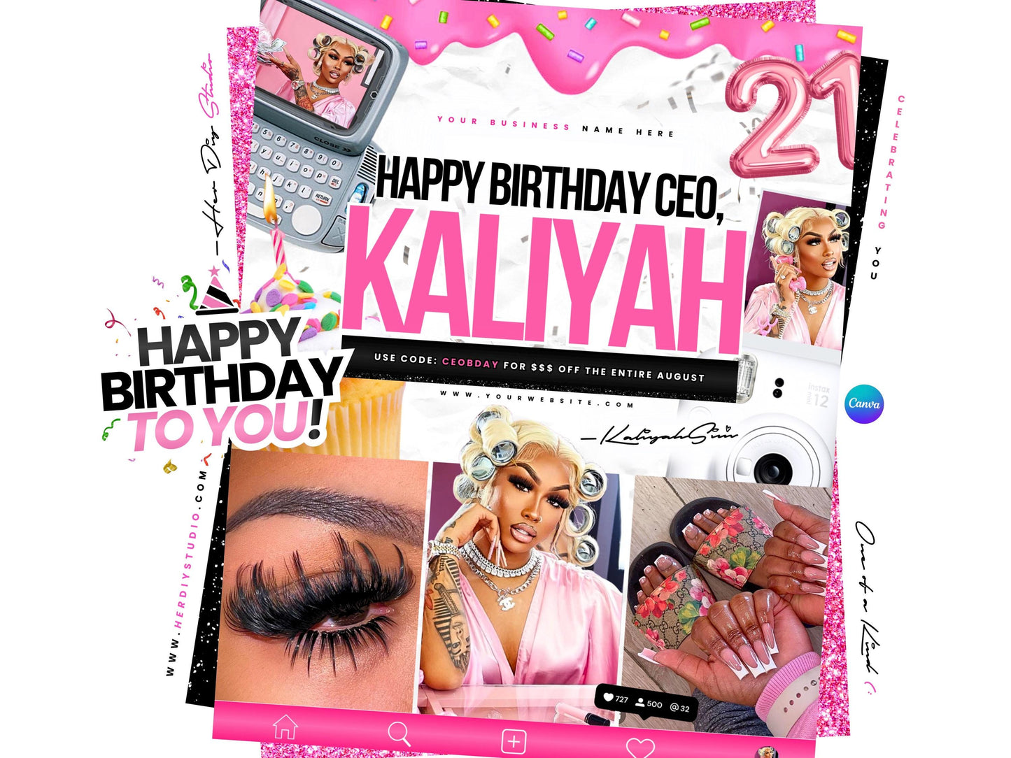 CEO Birthday Template