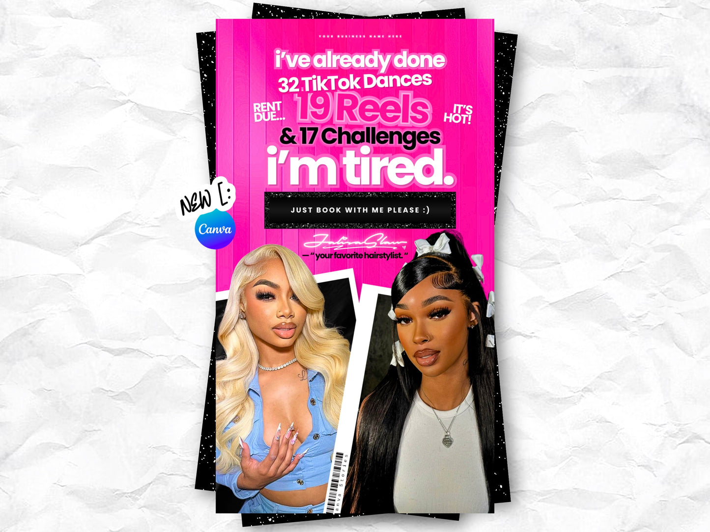 TikTok, Reels (9:16) Flyer Template