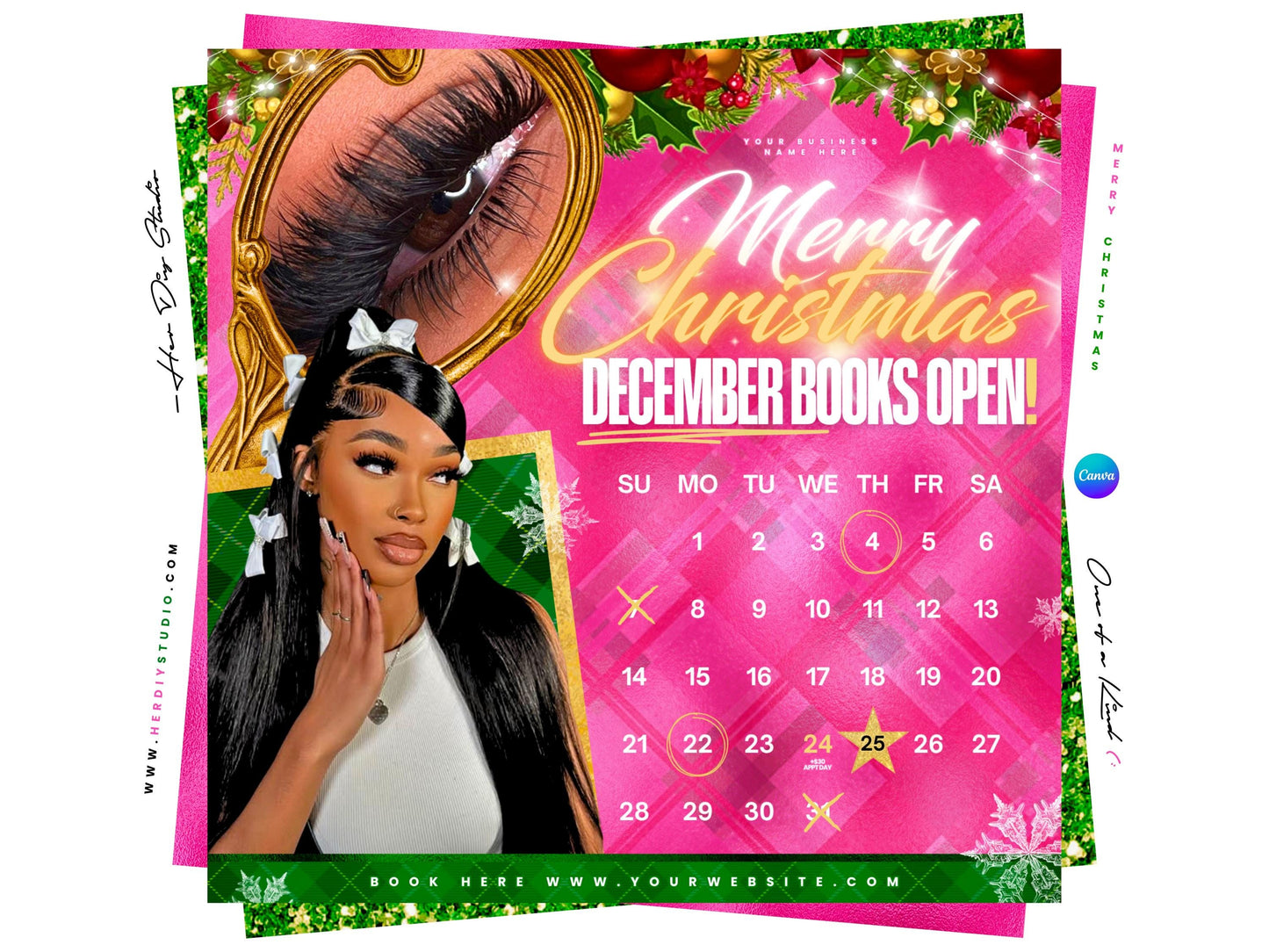 December Booking Flyer