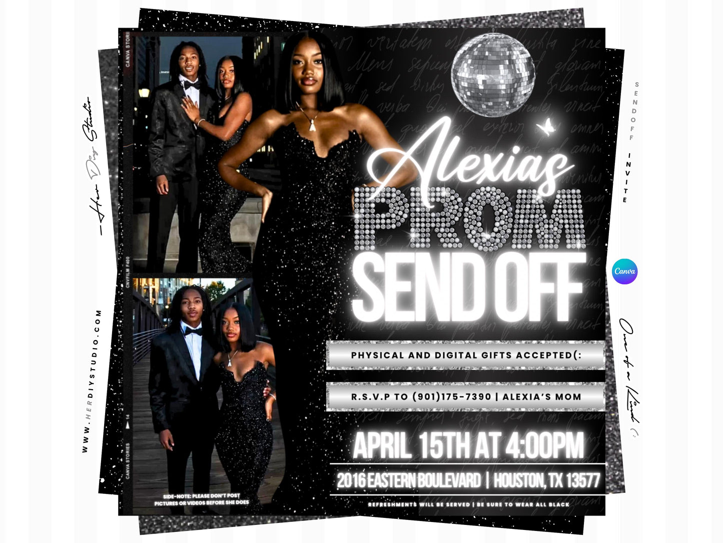 Prom Send Off Flyer Template