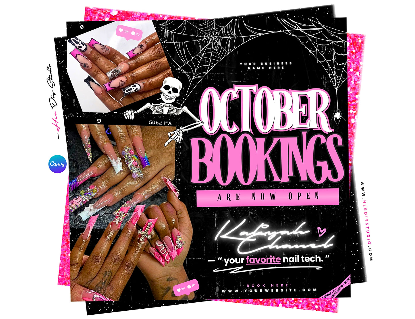 October Booking Flyer