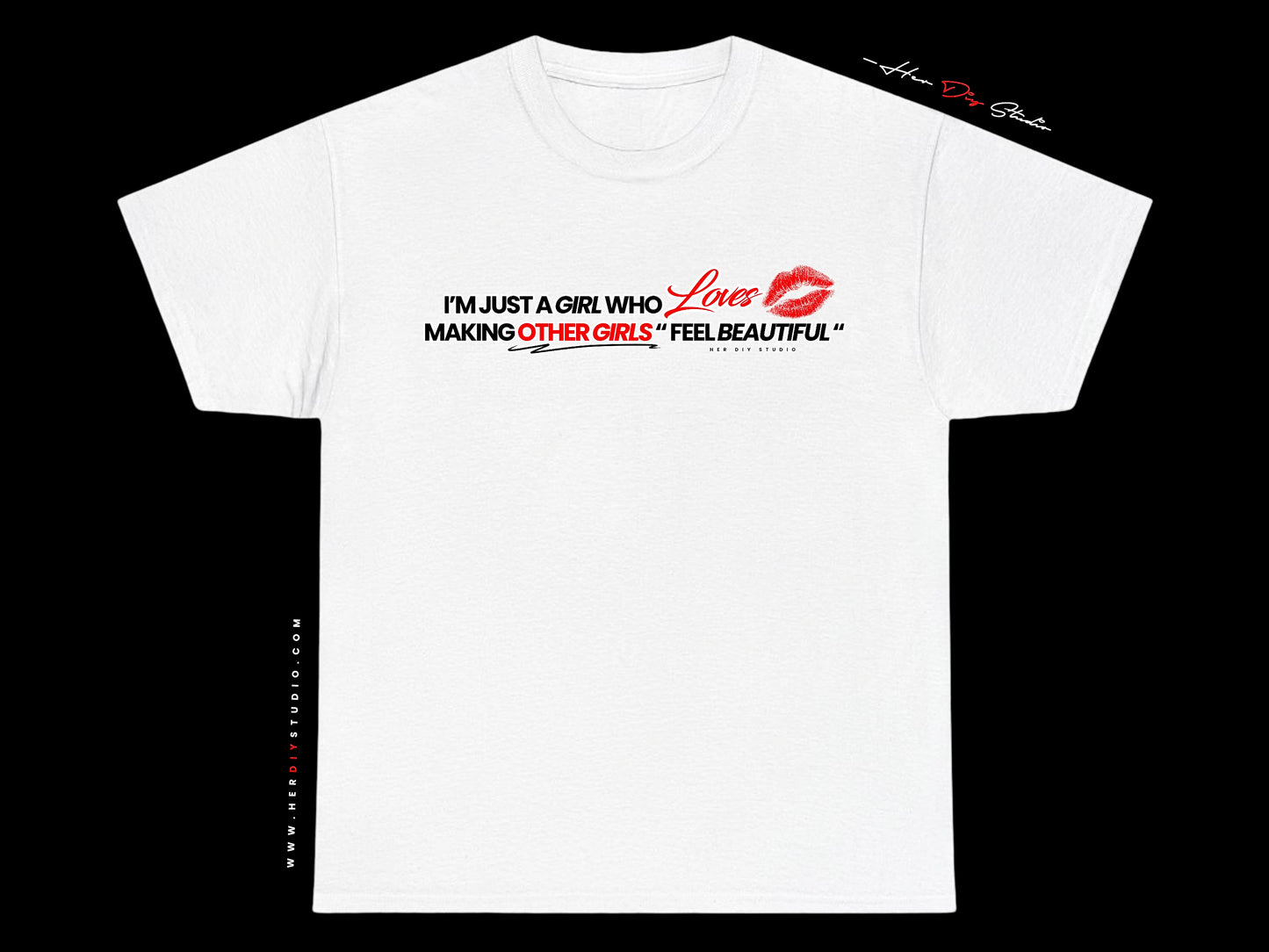 Pink Collar Work T-shirt