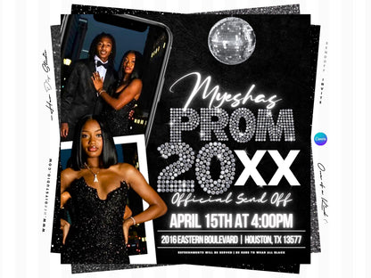 Prom Send Off Flyer Template