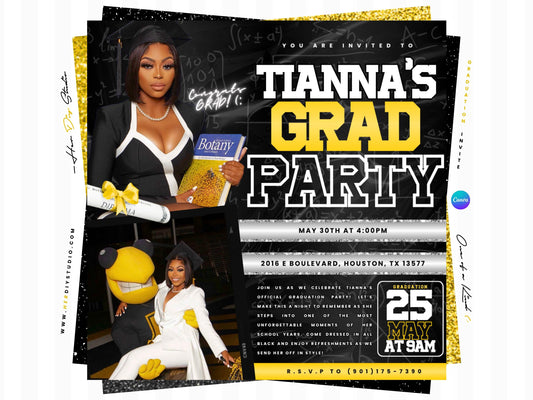 Graduation Flyer Template