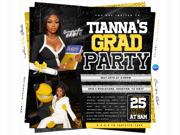 Graduation Flyer Template