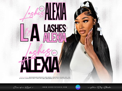 Logo Design Templates for LashTechs (4)