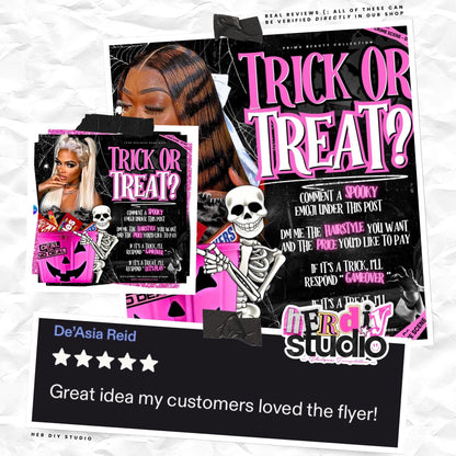 Prom Queen Campaign Flyer Canva Template (Digital Item)