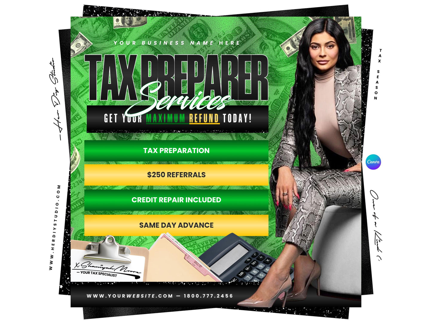 Tax Prep Flyer