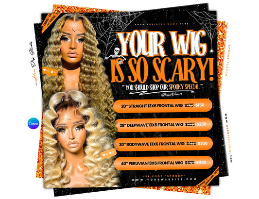 Halloween Sale Flyer
