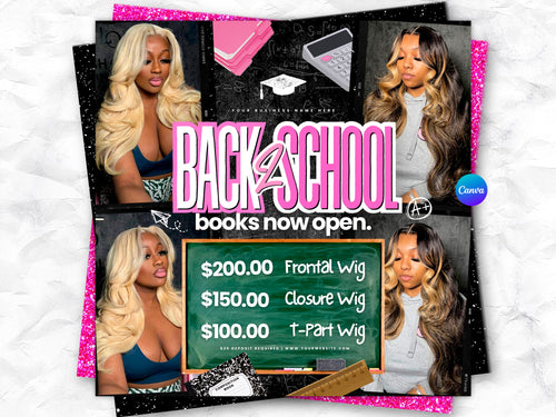 Back 2 School Flyer