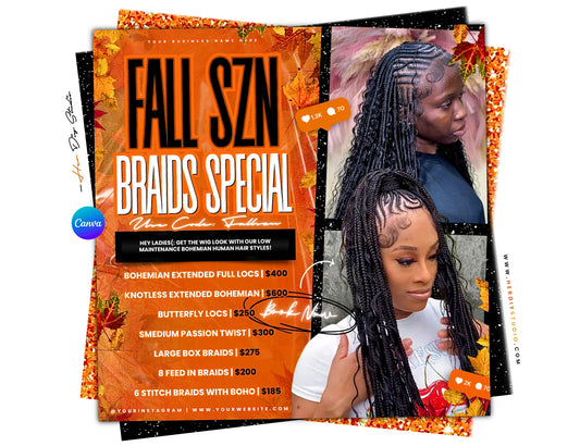 September Booking Flyer