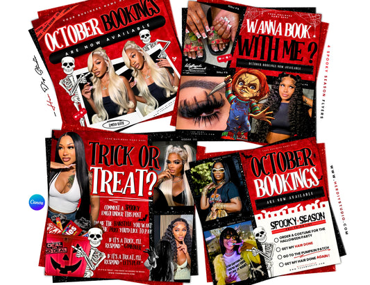 October Booking Flyers (4)