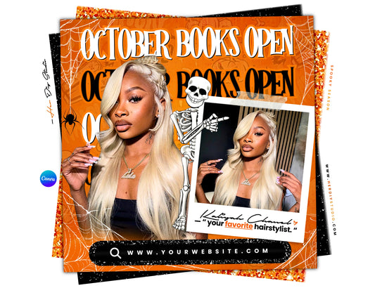 October Booking Flyer