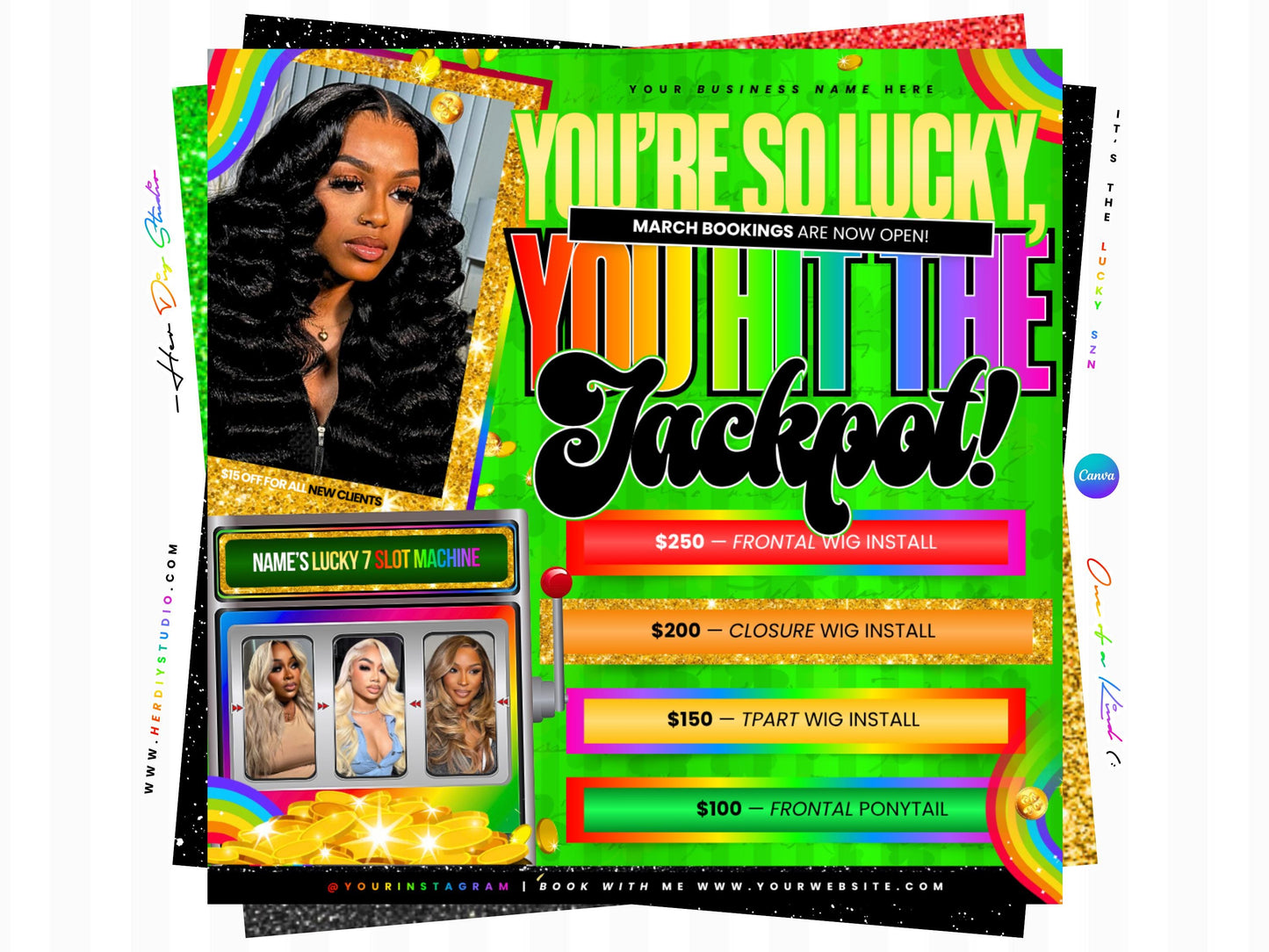 March Booking Flyer