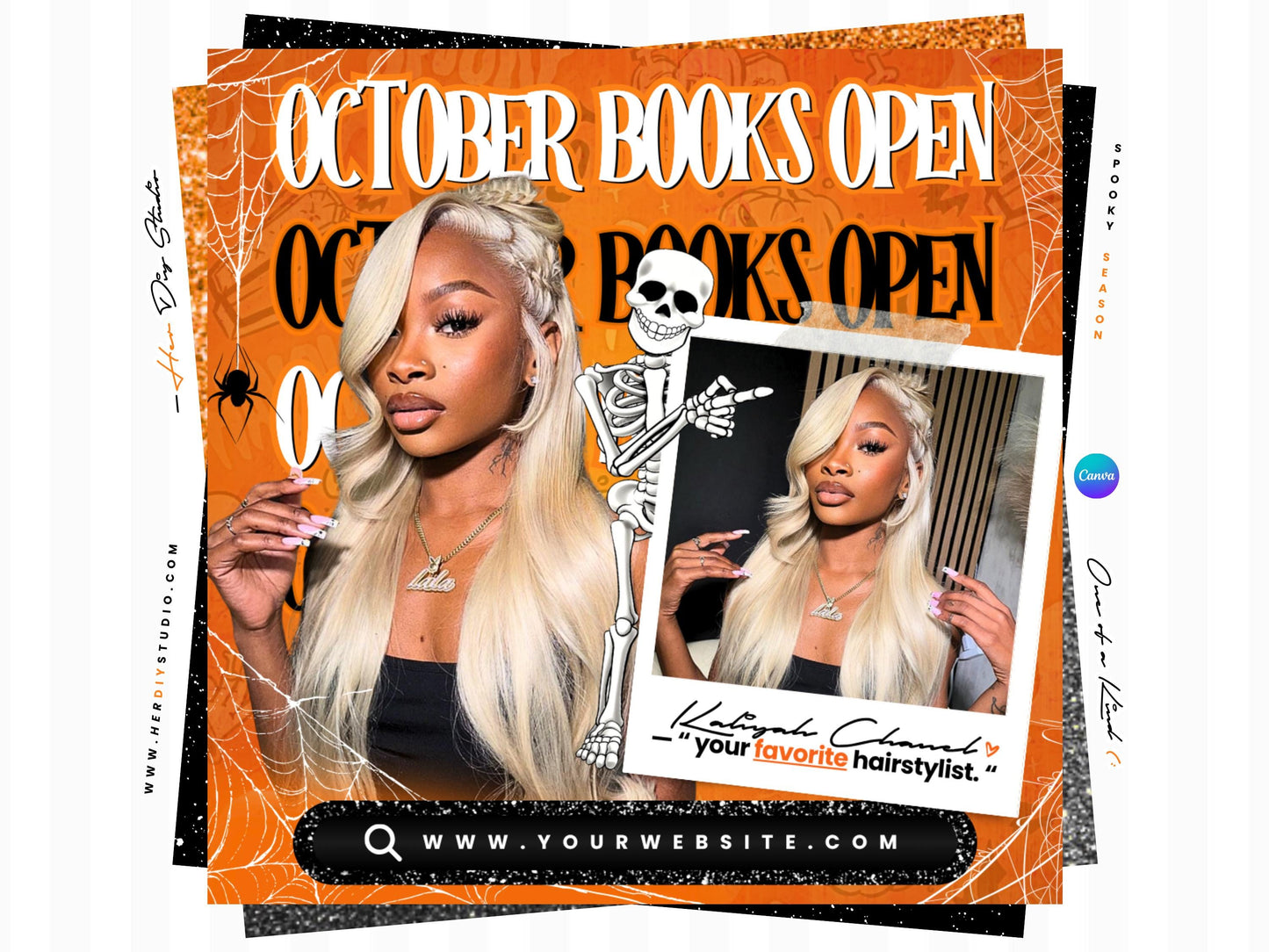 October Booking Flyer