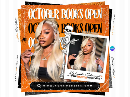 October Booking Flyer