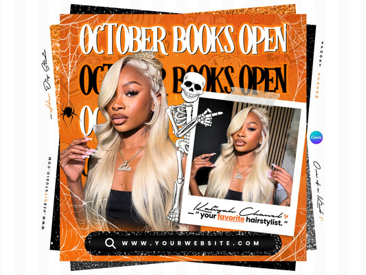 October Booking Flyer