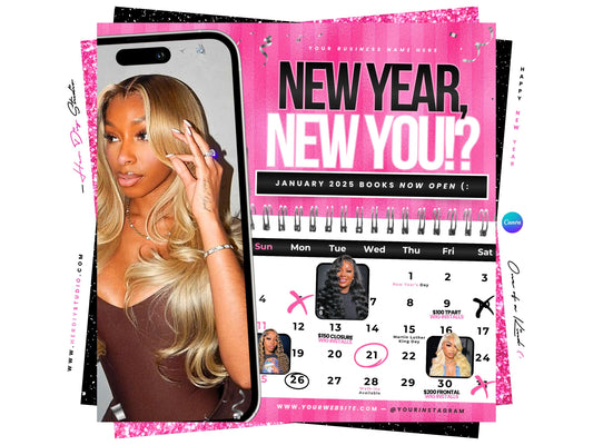 New Year, New Your? January Booking Flyer