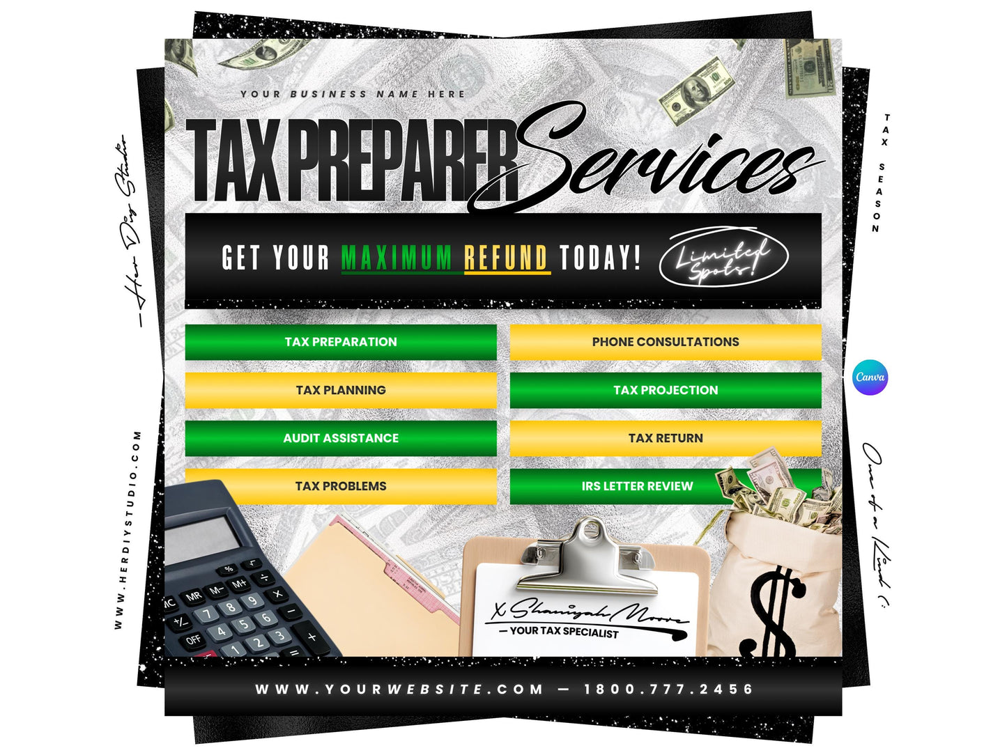 Tax Prep Flyer