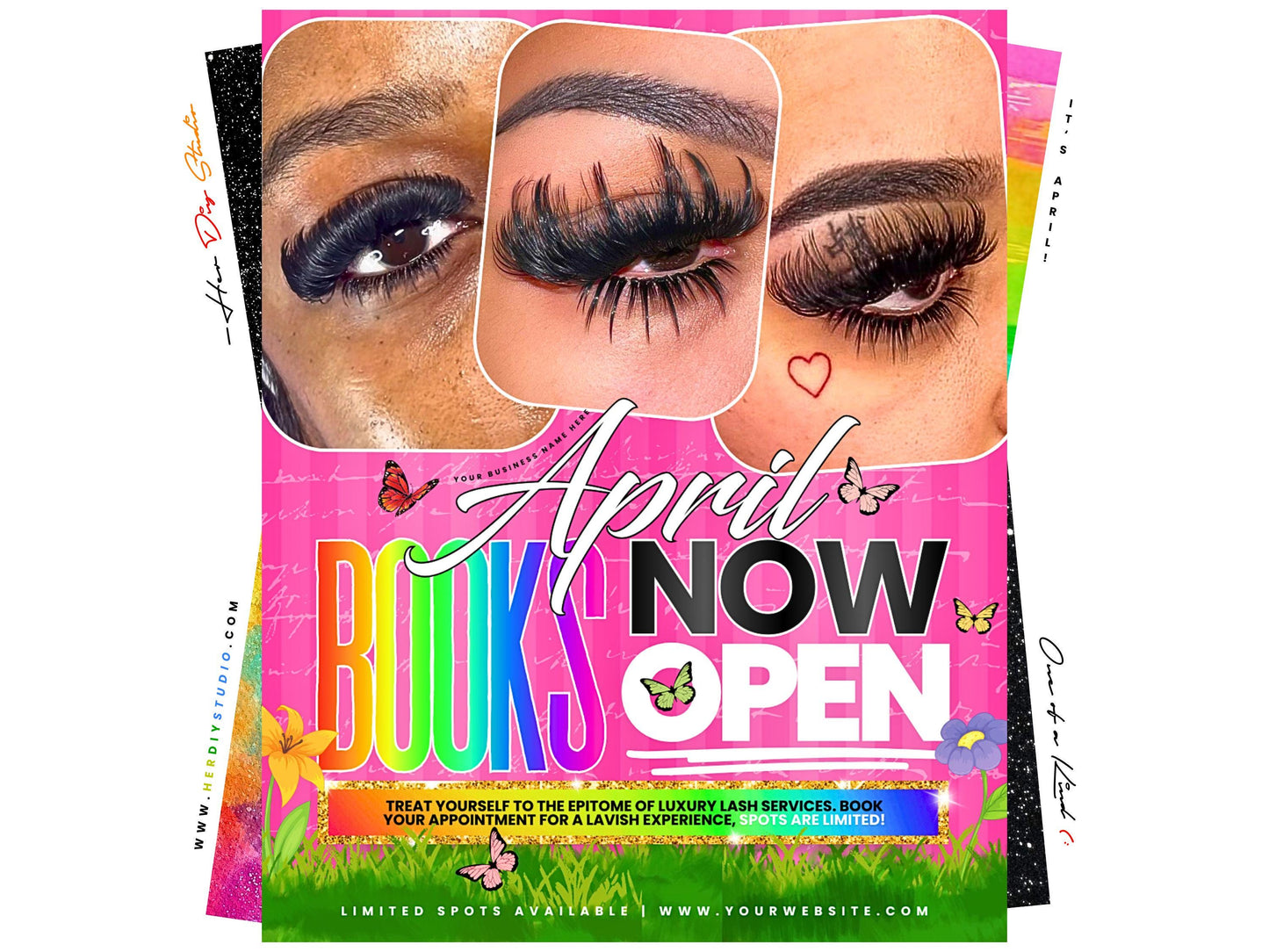 April Game Booking Flyer | Catch Their Attention This Season (: