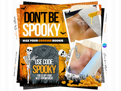 October Booking Flyers for Estheticians, Aestheticians