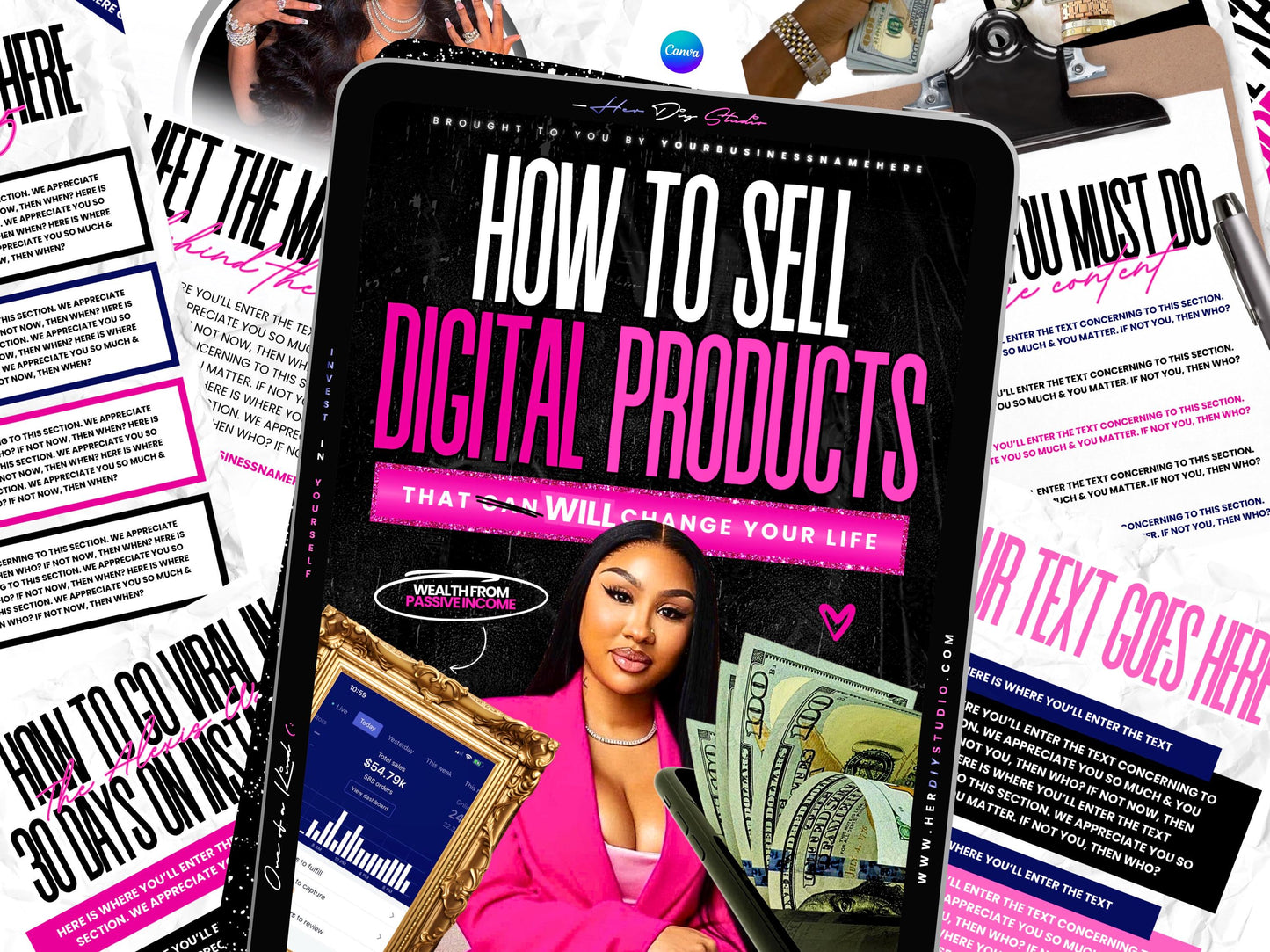 PLR Filler Ebook | 15 Filler Pages