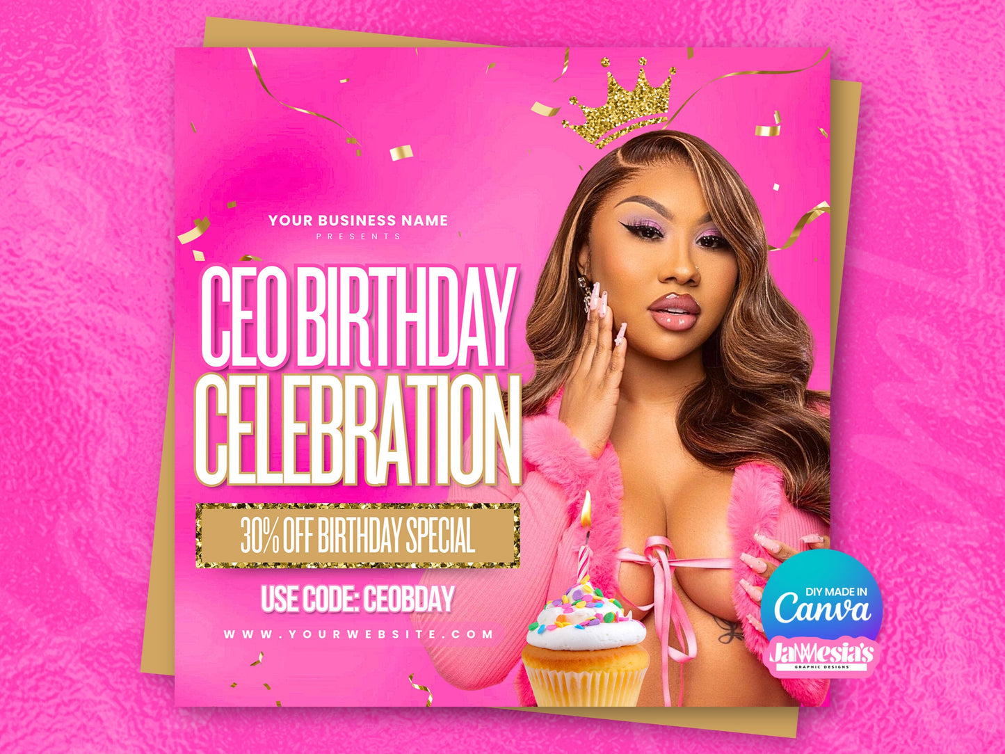 CEO Birthday Flyer