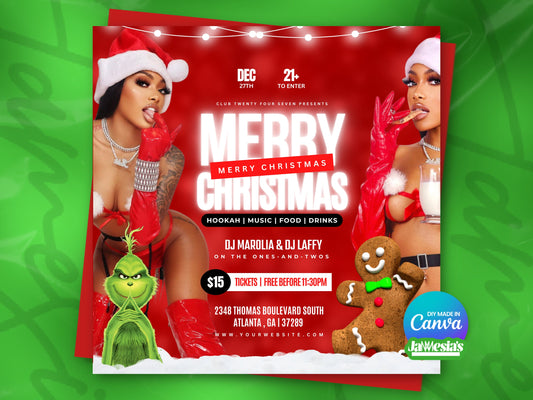 Club & Event Flyer, Christmas