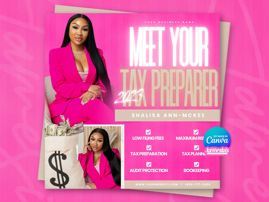 Tax Preparation Flyer