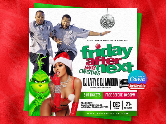 Club & Event Flyer, Christmas