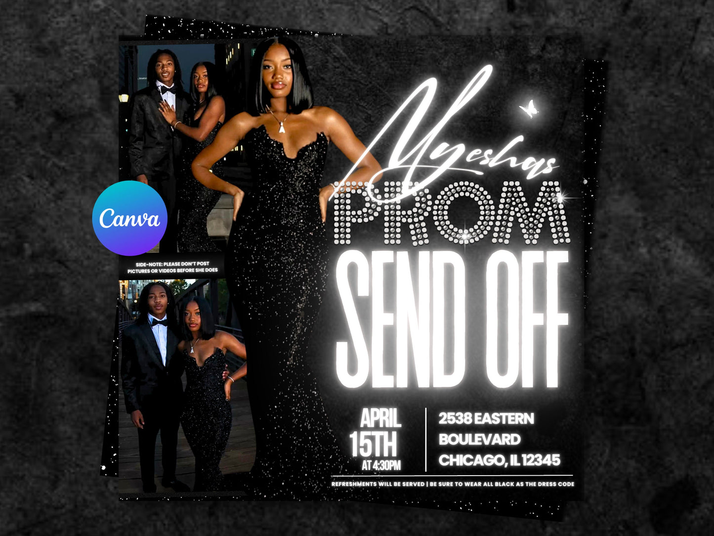 Prom Send Off Flyer