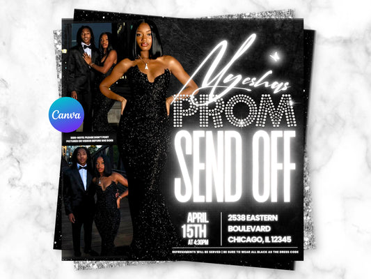 Prom Send Off Flyer