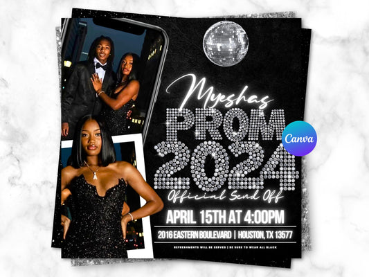 Prom Send Off Flyer